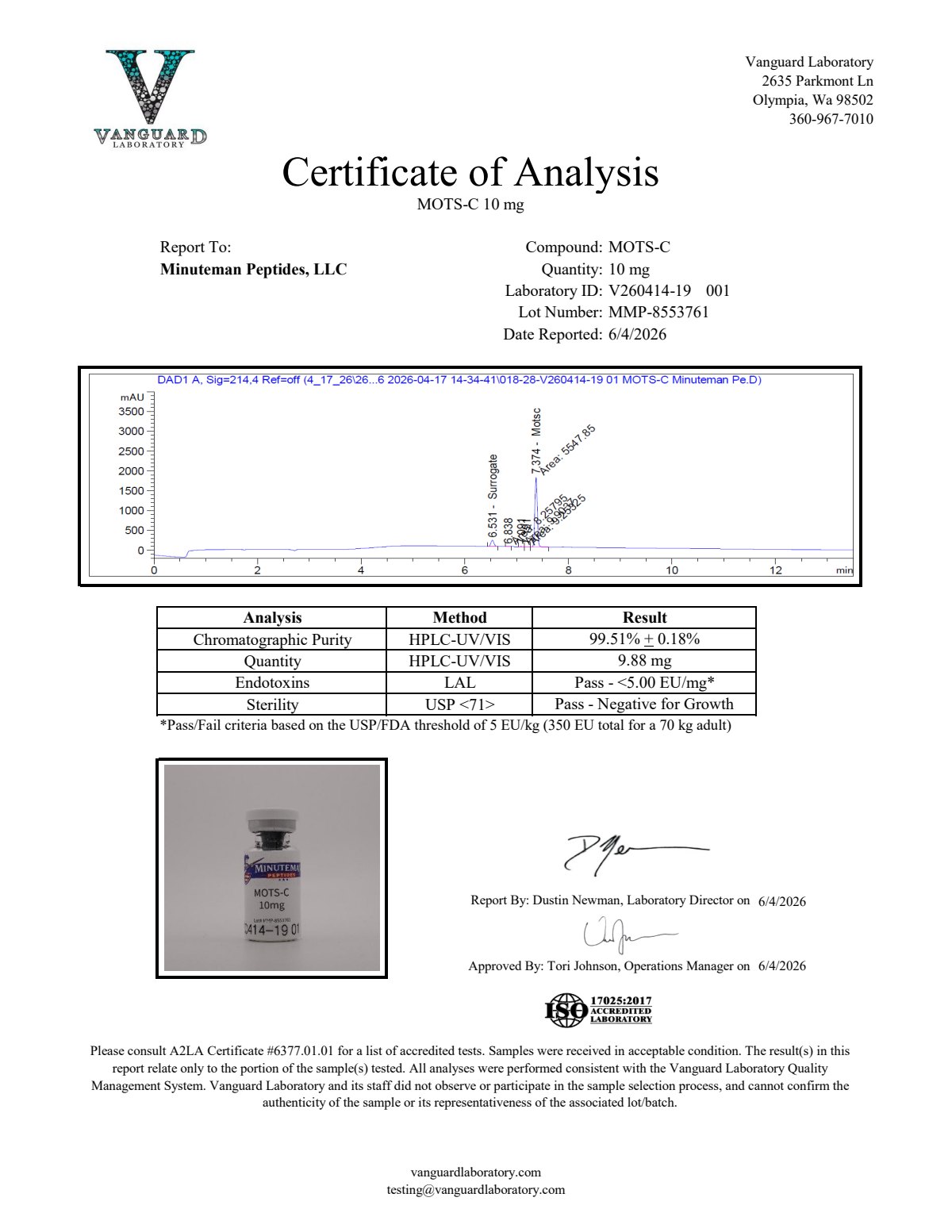 MOTS-c (10mg) - Image 2